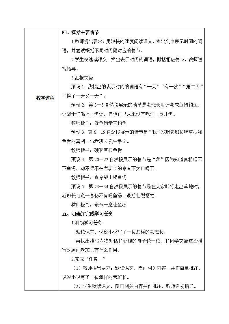 部编版6上语文15《金色的鱼钩》课件PPT+教案03