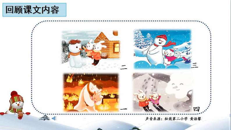 小学语文 部编版 二年级 20《雪孩子》（第二课时） 课件05