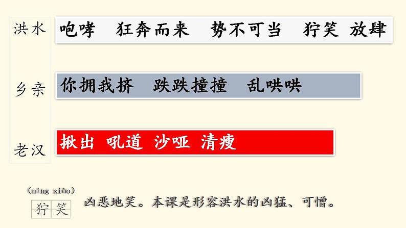 13《桥》第一、二课时教学设计+课件+随堂练（共23+18张PPT）07