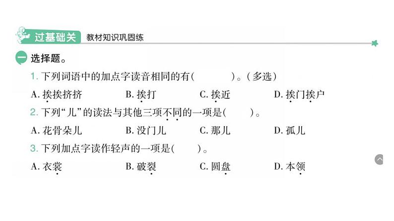 部编版小学也三年级下册期末复习课件3 荷花第2页