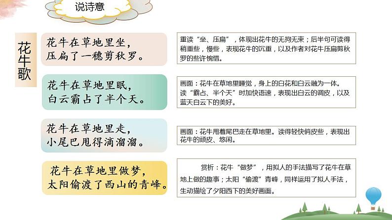 【同步备课】3.现代诗二首《花牛歌》（课件）四年级语文上册07