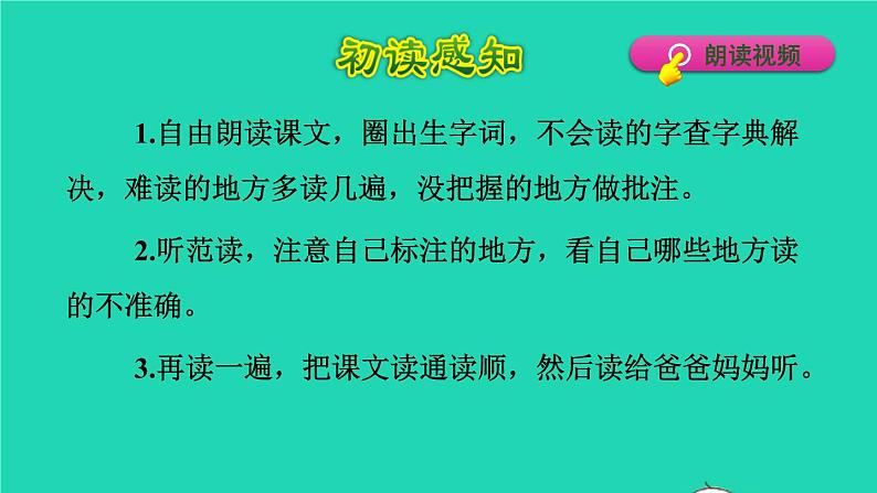2022五年级语文下册第6单元第17课跳水初读感知课件新人教版03