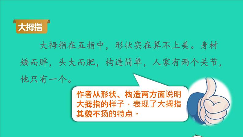 2022五年级语文下册第8单元第22课手指品读释疑课件新人教版07