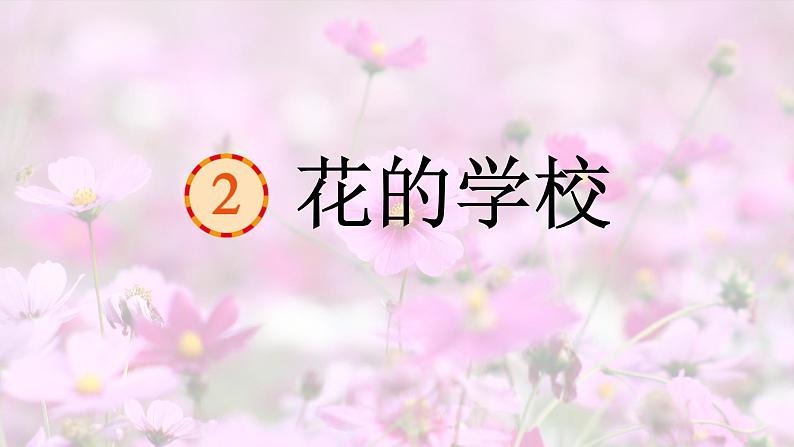 花的学校课件 部编版语文三年级上册07