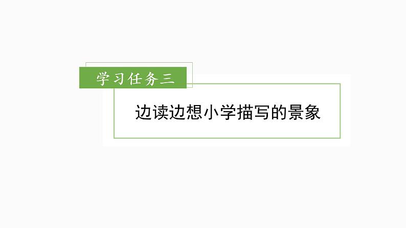 部编版语文三年级上册 第1课《大青树下的小学》（第二课时） 课件02