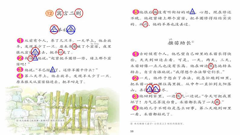 2022二年级语文下册第5单元第12课寓言二则课前预习课件新人教版05