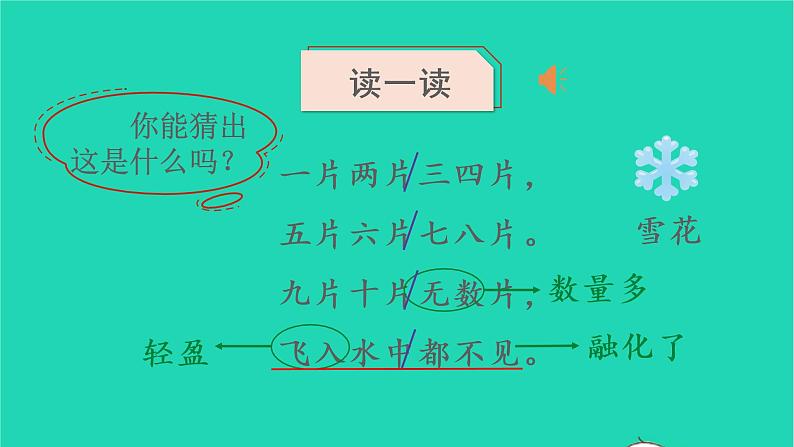 2022一年级语文上册第一单元语文园地一教学课件新人教版第3页