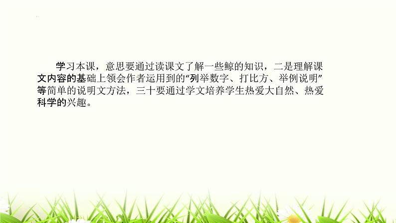 《习作例文——鲸》说课（课件）五年级上册语文部编版07