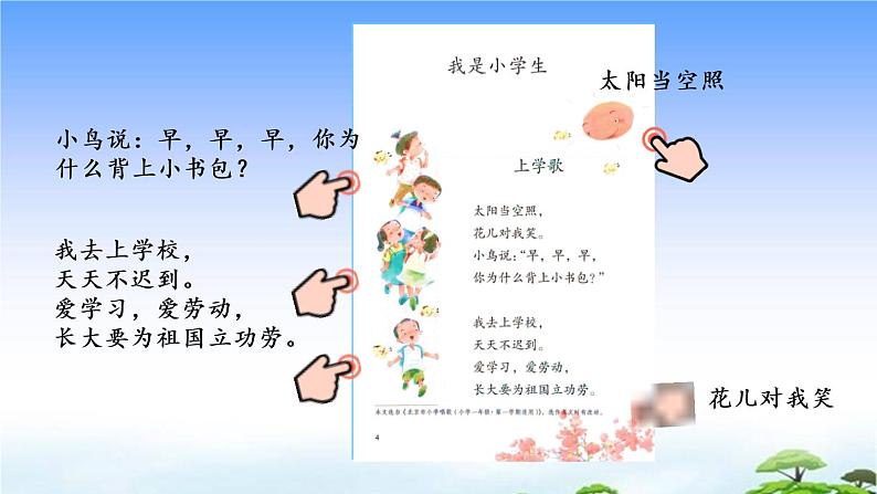 我上学了 第二课时 2 我是小学生 教学课件05