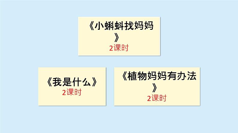 小蝌蚪找妈妈课件 小学语文二年级上册第7页