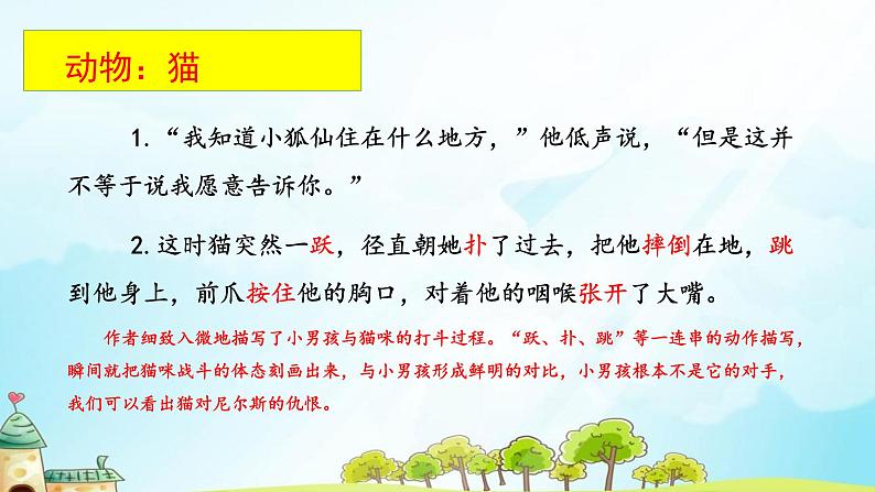 教育部义务教育教科书小学语文六年级下册《骑鹅旅行记》（节选）第2课时课件07