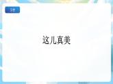 习作六 这儿真美 课件+教案