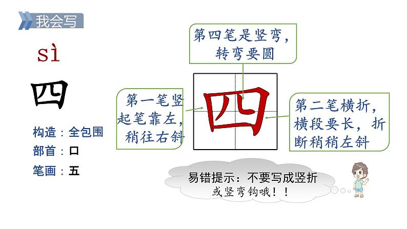 部编版小学语文一年级上册4.四季  第一课时课件第2页