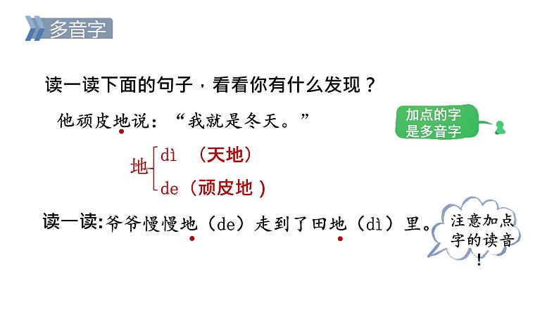 部编版小学语文一年级上册4.四季  第一课时课件第7页