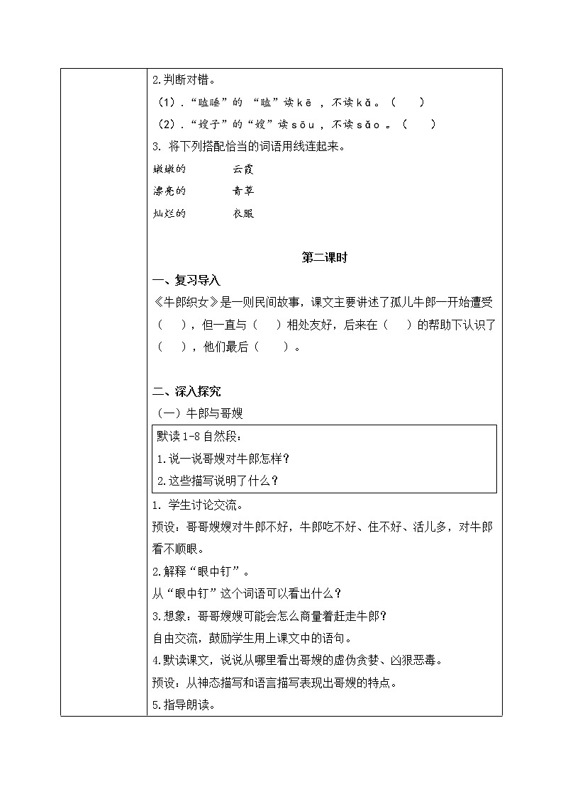 五上10《牛郎织女（一）》课件+教案03