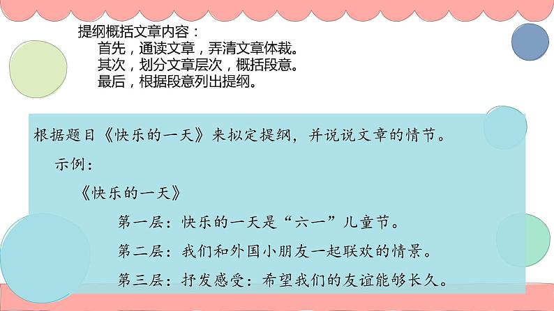 根据提纲推想内容  课件 四年级上册语文阅读 部编版06