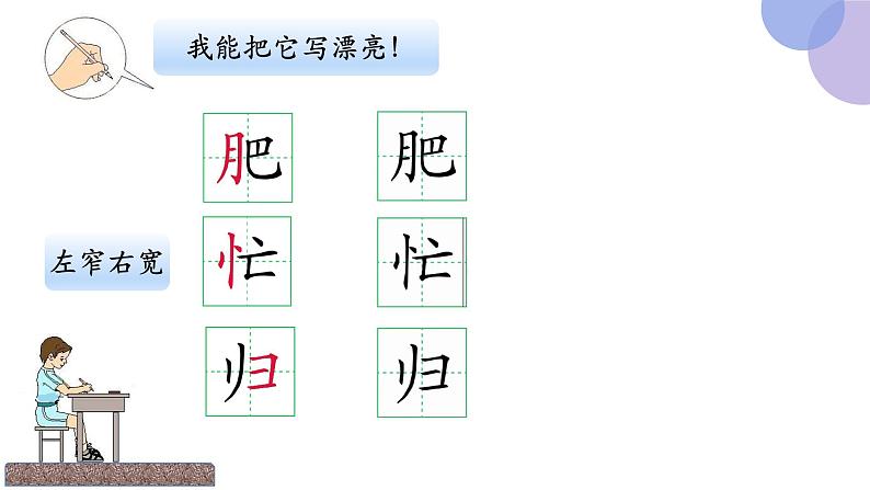 识字4《田家四季歌》第二课时（课件）部编版语文二年级上册第7页