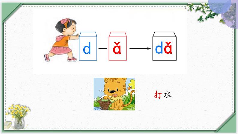 汉语拼音4《dtnl（第二课时）》（课件）部编版语文一年级上册第4页