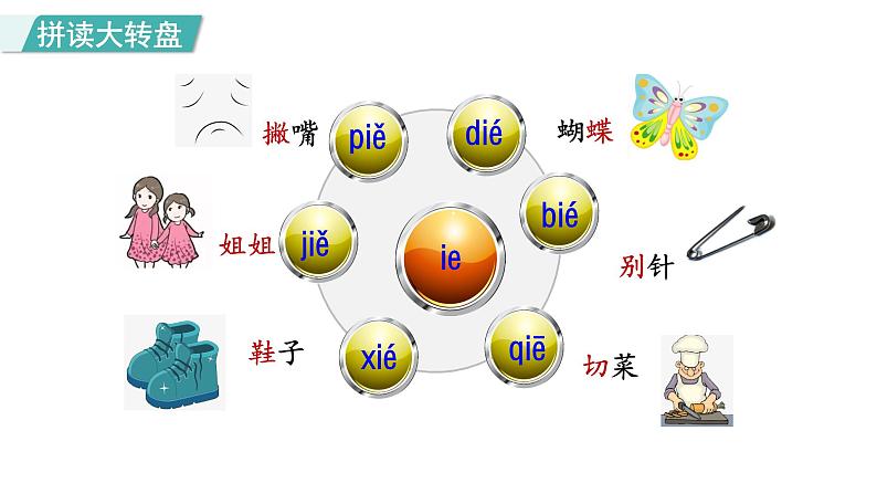 部编版小学语文一年级上册11 ie üe er 课件03