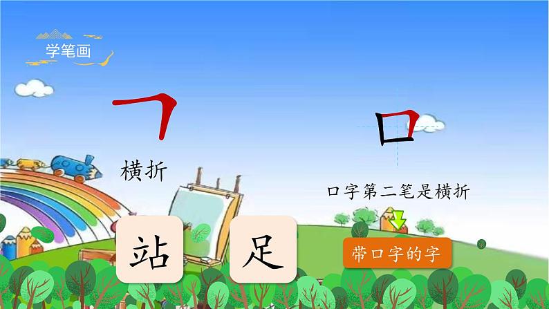 部编版小学语文一年级上册识字3《口耳目》课件第6页