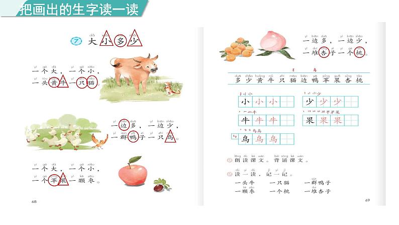 人教统编版语文一年级上册7.大小多少   课件 (1)05