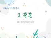 小学语文 部编版 三年级下册 第3课《荷花》第1课时 课件