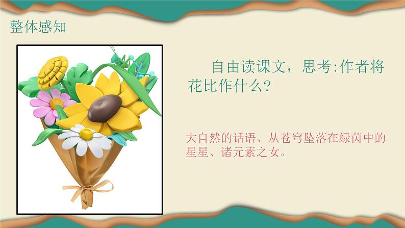 部编版六年级语文上册《4.花之歌》课件07