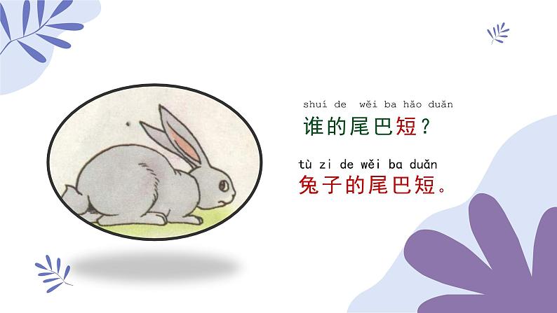 部编版小学语文比尾巴课文课件第7页