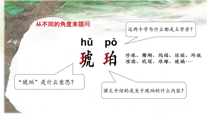 小学语文 部编版 四年级《琥珀》（第一课时）课件第5页