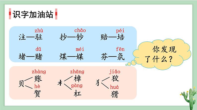 第二单元   语文园地 （课件）部编版语文四年级上册06