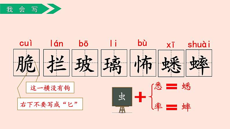 人教部编版语文六下：第16课《表里的生物》课件07
