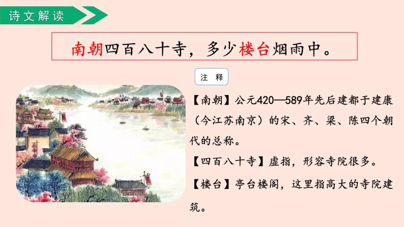 小学语文人教部编版六年级上册江南春一等奖课件ppt-教习网|课件下载