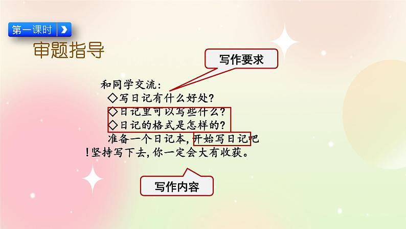 统编版3上语文 2.5 习作：写日记 课件+教案+练习08