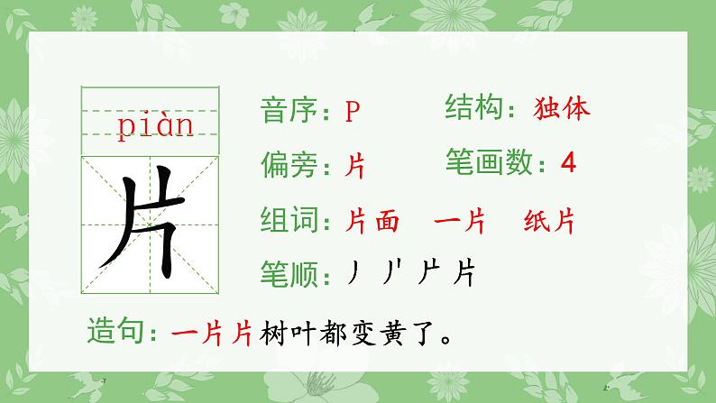 二年级上册语文生字课件2.我是什么第4页