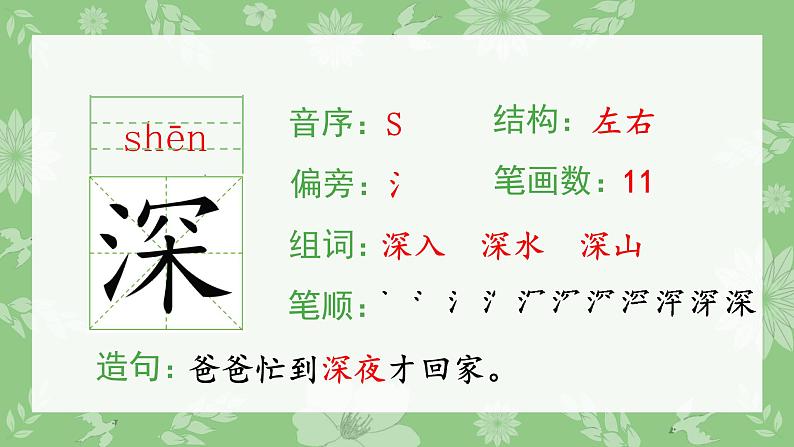 二年级上册语文生字课件识字3  拍手歌第5页