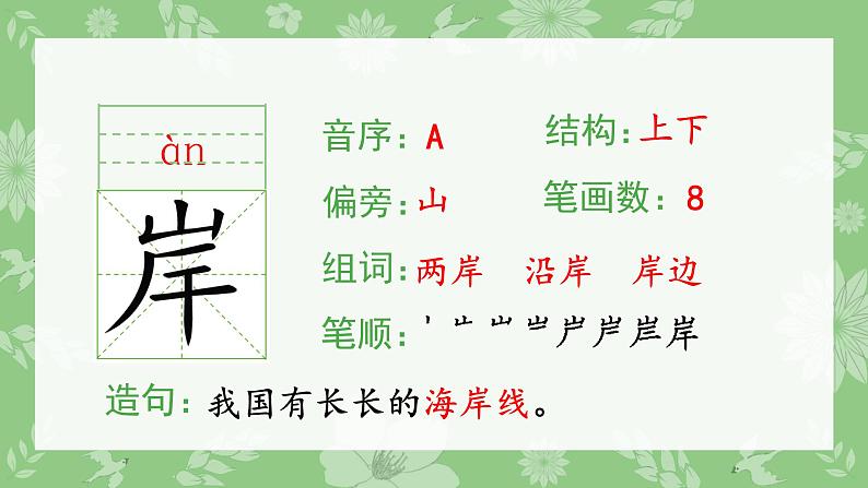 二年级上册语文生字课件20.雾在哪里04