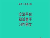 2022五年级语文上册第五单元交流平台初试身手习作例文教学课件新人教版