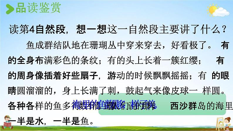 人教统编版三年级语文上册《18 富饶的西沙群岛 第2课时》课堂教学课件PPT小学公开课03