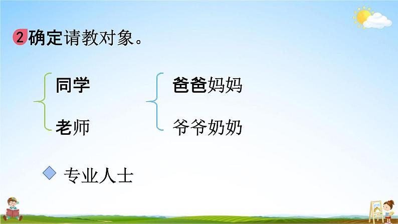 人教统编版三年级语文上册《口语交际：请教》课堂教学课件PPT小学公开课05