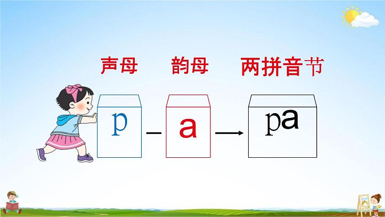 人教统编版一年级语文上册《3 b p m f 第2课时》课堂教学课件PPT小学公开课第7页