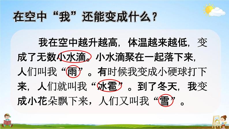 人教统编版二年级语文上册《2 我是什么 第2课时》课堂教学课件PPT小学公开课第8页