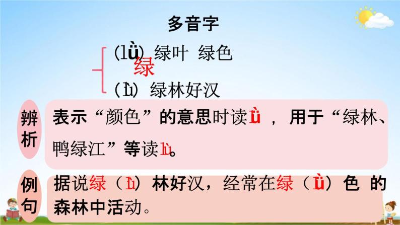 人教统编版二年级语文上册《2 树之歌 第1课时》课堂教学课件PPT小学公开课06