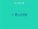 四年级语文上册 第三单元 10 爬山虎的脚生字课件 新人教版
