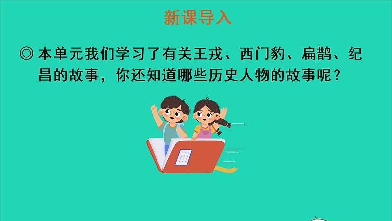 四年级语文上册 第八单元 口语交际：讲历史人物故事教学课件 新人教版02