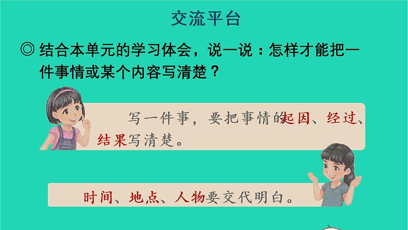 2022四年级语文上册 第五单元 交流平台 初试身手 习作例文教学课件 新人教版第2页