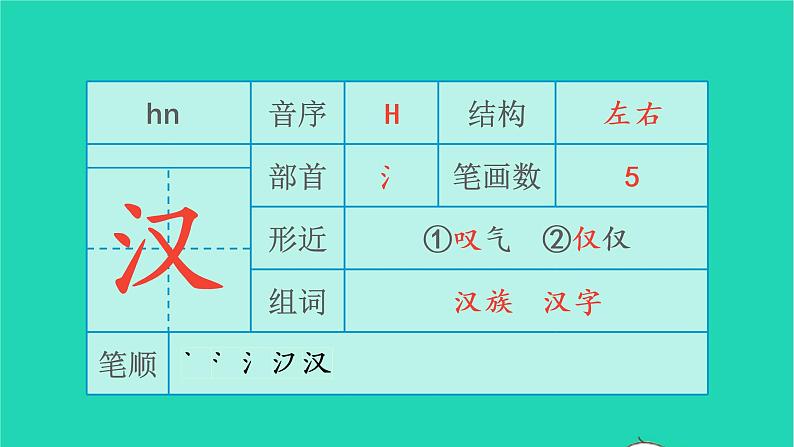 2022三年级语文上册 第一单元 1 大青树下的小学生字课件 新人教版第5页