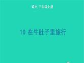 2022三年级语文上册 第三单元 10 在牛肚子里旅行生字课件 新人教版