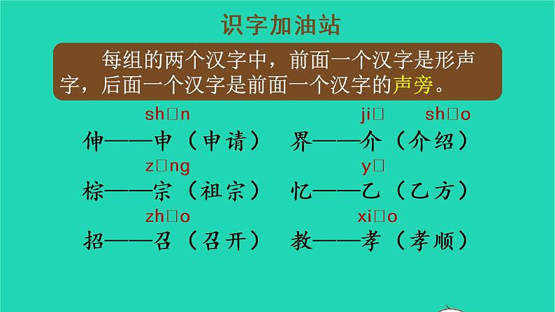 2022三年级语文上册 第三单元 语文园地三教学课件 新人教版06