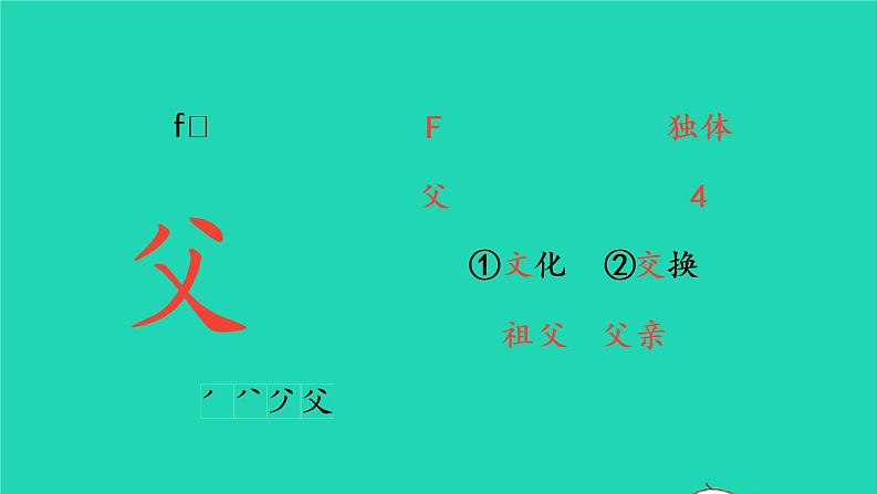 2022三年级语文上册 第五单元 15 搭船的鸟生字课件 新人教版04