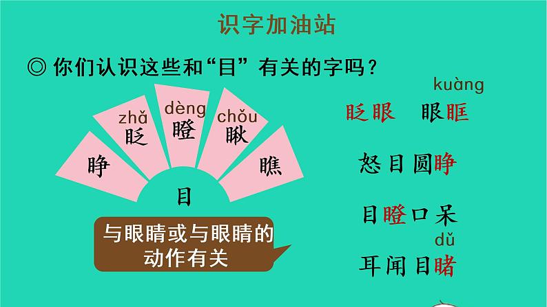 2022三年级语文上册 第八单元 语文园地八教学课件 新人教版第6页